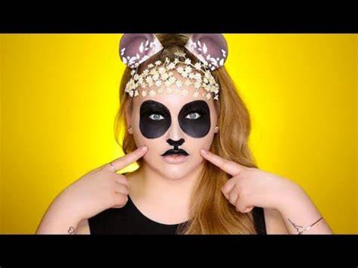 Hipster Panda Snapchat Filter Inspired Tutorial by NikkieTutorials