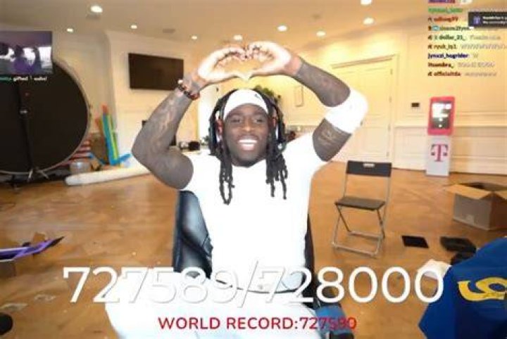 Kai Cenat Breaks The Twitch Subscriber Record