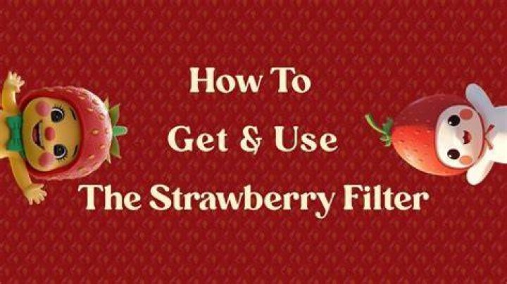 Strawberry Snapchat Filter Inspired Tutorial by NikkieTutorials