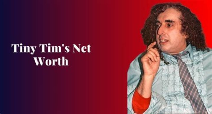 Tiny Tim Net Worth 2024, Age, Height, Bio, Birthday, Wiki!