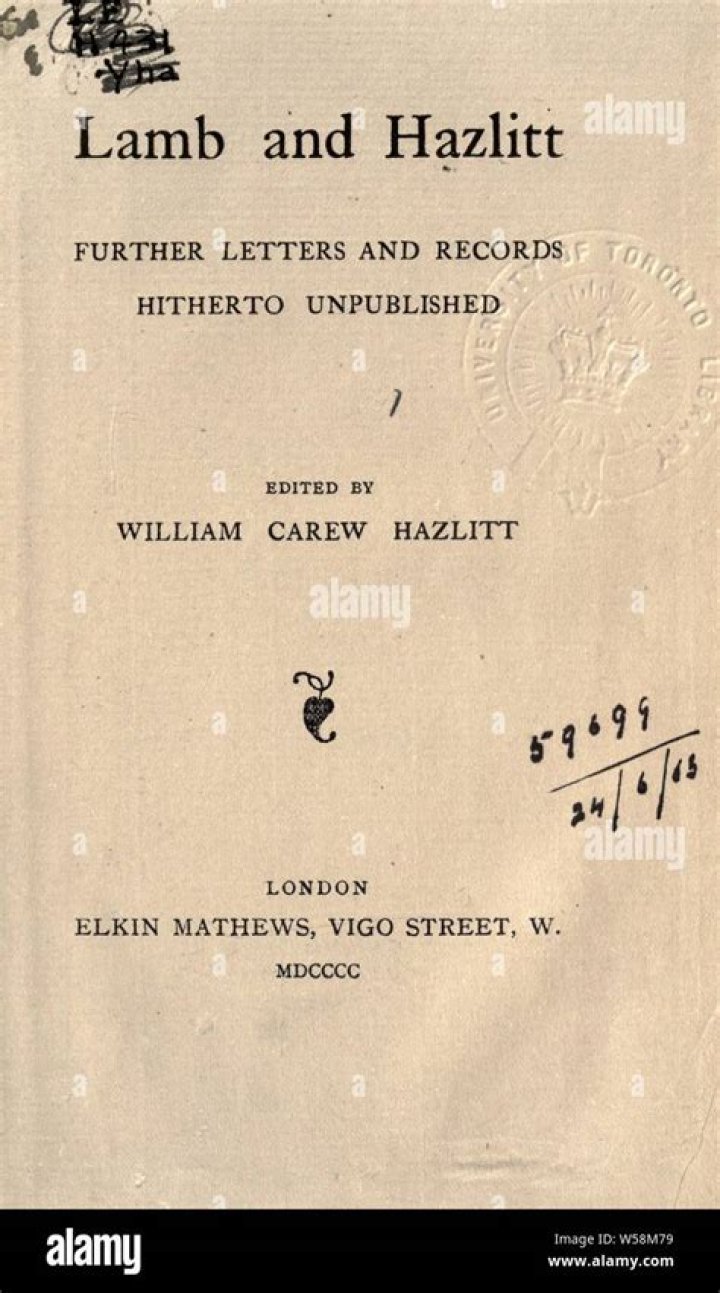 William Carew Hazlitt